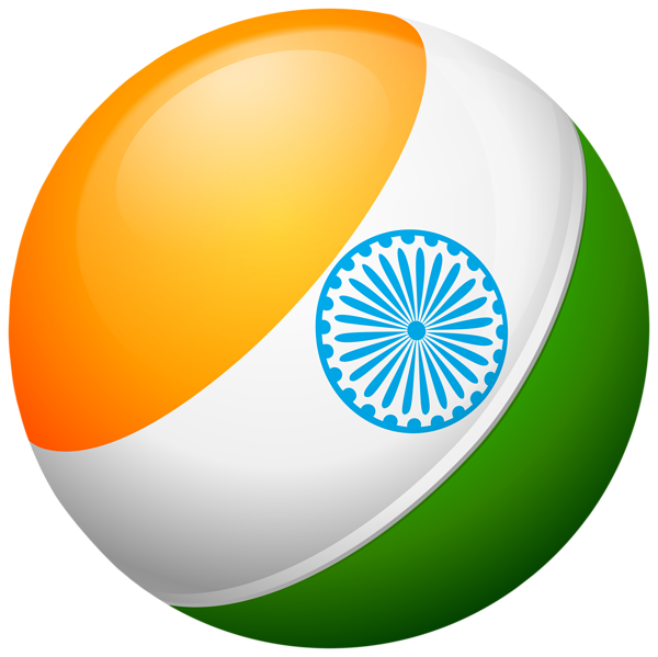 This png image - Round India Flag PNG Transparent Clip Art Image, is available for free download