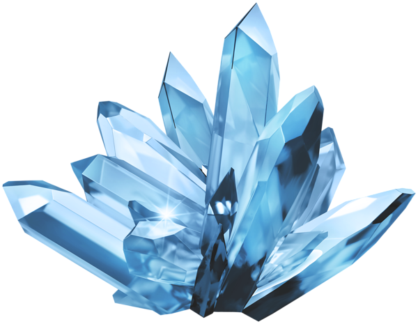 This png image - Blue Crystal PNG Clipart, is available for free download
