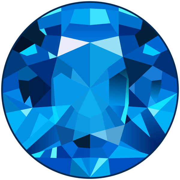 Blue Gem PNG Clip Art Image | Gallery Yopriceville - High-Quality