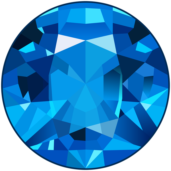 This png image - Blue Gem PNG Clip Art Image, is available for free download