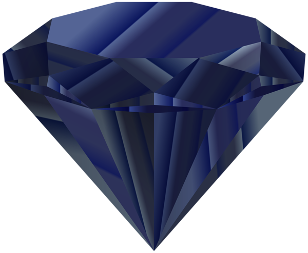 This png image - Dark Blue Diamond PNG Clip Art Image, is available for free download