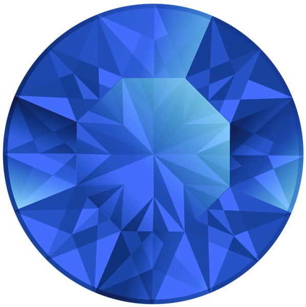 This png image - Dark Blue Gem PNG Clipart, is available for free download