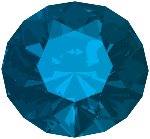 This png image - Diamond Blue PNG Clipart, is available for free download