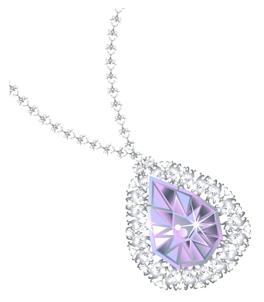 This png image - Diamond Necklace PNG Clipart Picture, is available for free download