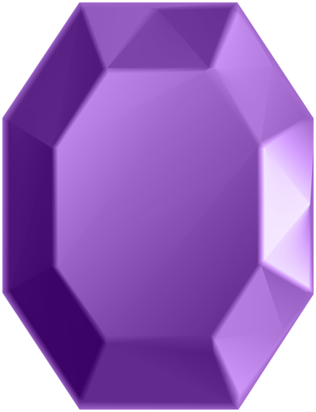 This png image - Gemstone Art Purple PNG Clipart, is available for free download