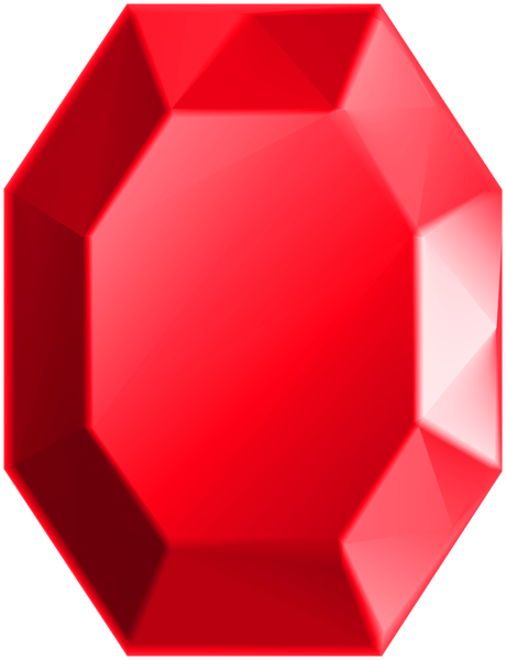 This png image - Gemstone Art Red PNG Clipart, is available for free download