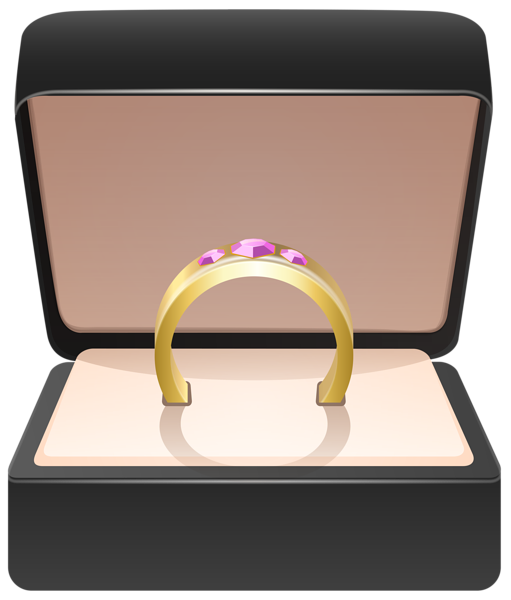 This png image - Gold Ring in Box PNG Clip Art Image, is available for free download