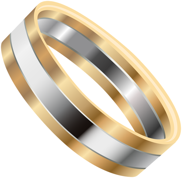  Gold  Silver Wedding  Ring  PNG  Clip Art Image Gallery 
