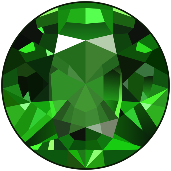 This png image - Green Gem PNG Clip Art Image, is available for free download