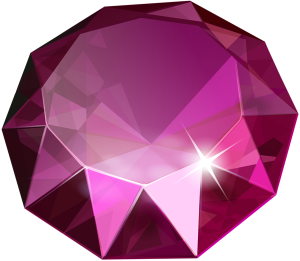 This png image - Pink Diamond Transparent Clip Art, is available for free download