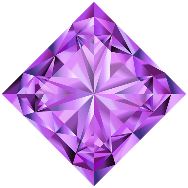 This png image - Purple Diamond Clip Art Image, is available for free download