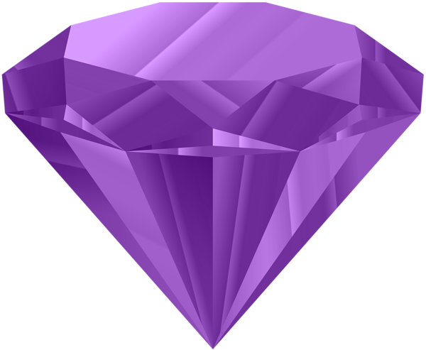 This png image - Purple Diamond PNG Clip Art Image, is available for free download