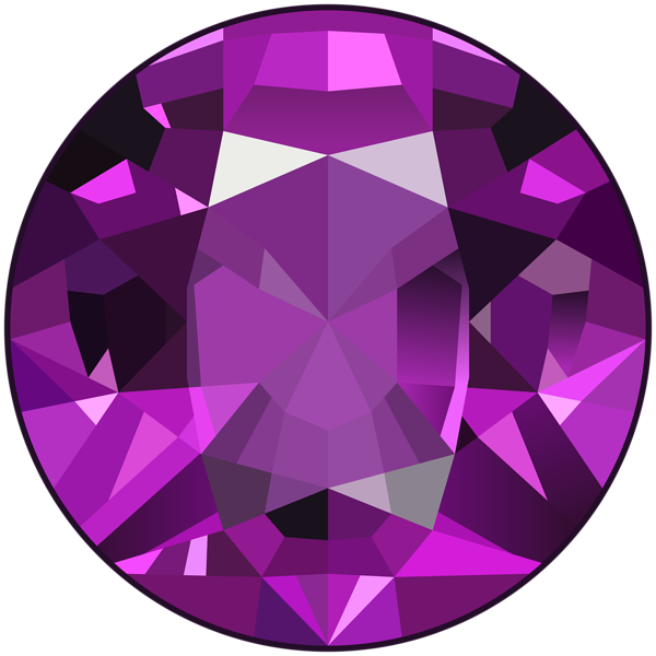 This png image - Purple Gem PNG Clip Art Image, is available for free download