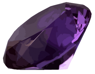This png image - Purple Transparent Diamond PNG Picture, is available for free download