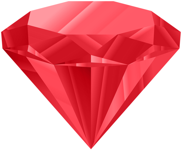 Red Diamond PNG Clip Art Image | Gallery Yopriceville - High-Quality