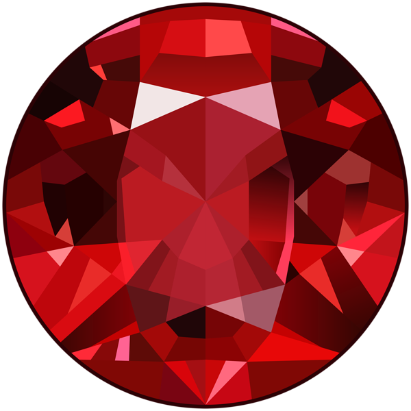 This png image - Red Gem PNG Clip Art Image, is available for free download