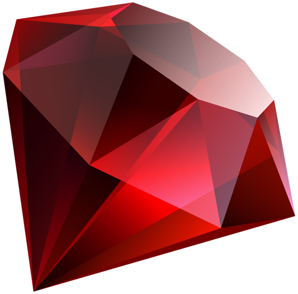 This png image - Ruby Diamond PNG Clipart, is available for free download