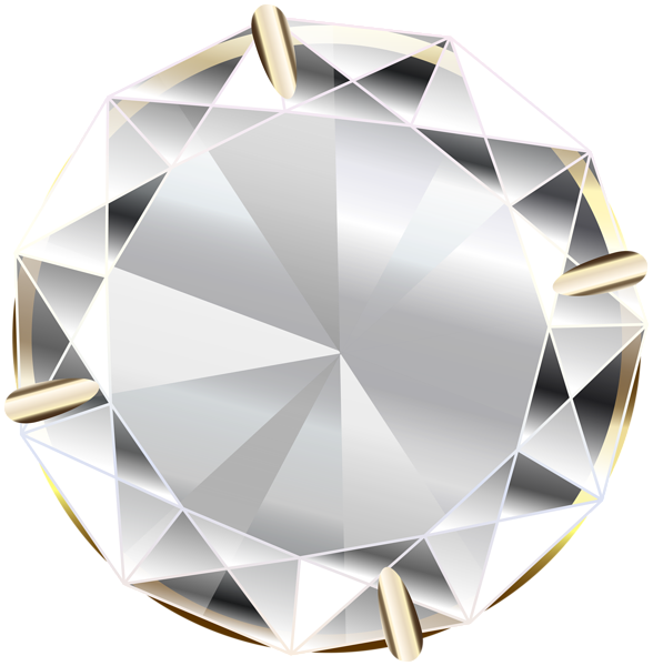 This png image - White Diamond Transparent Clip Art Image, is available for free download