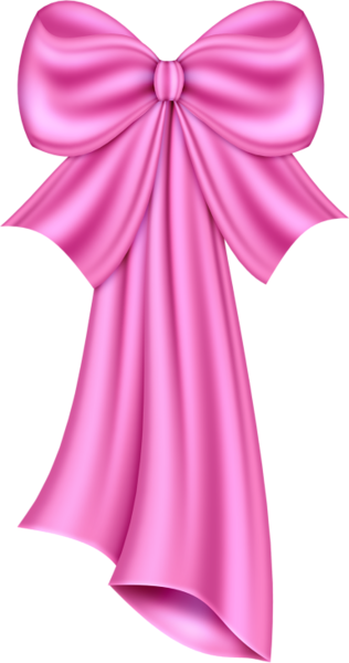 This png image - Large Pink Bow Clipart, is available for free download