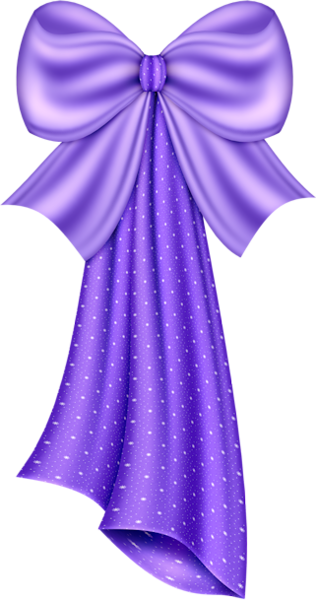 This png image - Large Purple Bow Clipart, is available for free download