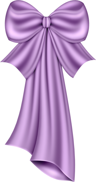 This png image - Large Violet Bow Clipart, is available for free download