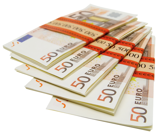 This png image - 50 Euro Stacks PNG Picture, is available for free download