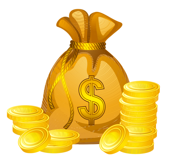 This png image - Bag of Money PNG Clipart Picture, is available for free download
