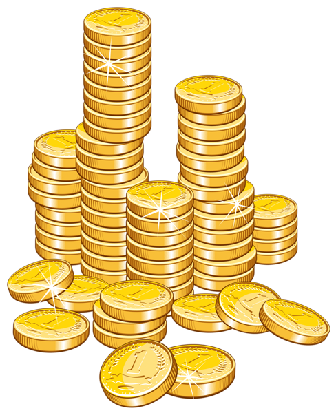 This png image - Coins Stack PNG Clipart Picture, is available for free download