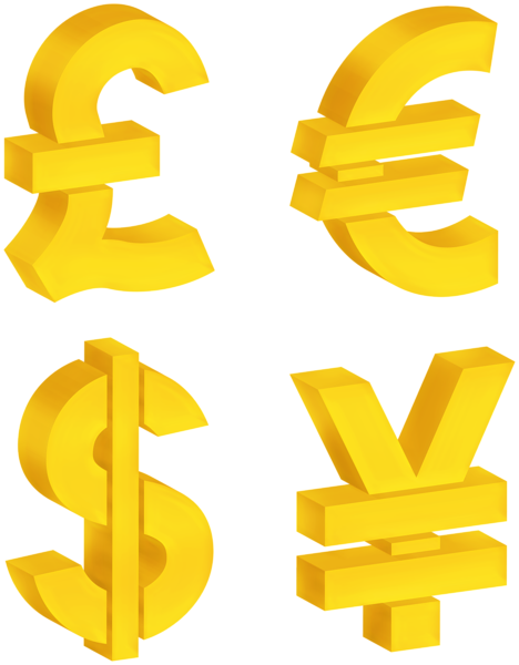 This png image - Currency Signs PNG Clipart, is available for free download
