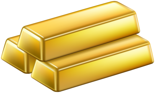 Gold Bars PNG Clip Art Image | Gallery Yopriceville - High-Quality