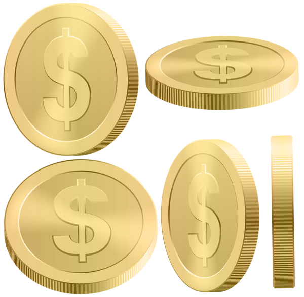 This png image - Gold Coins PNG Clip Art Image, is available for free download