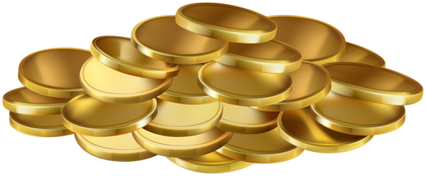 This png image - Golden Coins PNG Clipart, is available for free download