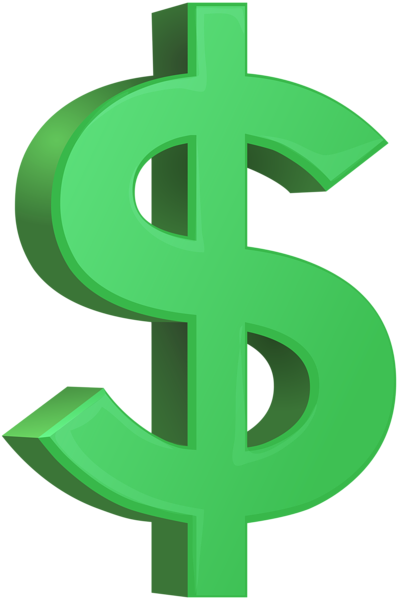 This png image - Green Dollar Sign PNG Clipart, is available for free download