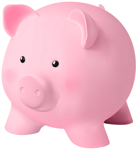 This png image - Piggy Bank PNG Clip Art Image, is available for free download