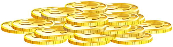 This png image - Pile of Coins Clipart, is available for free download