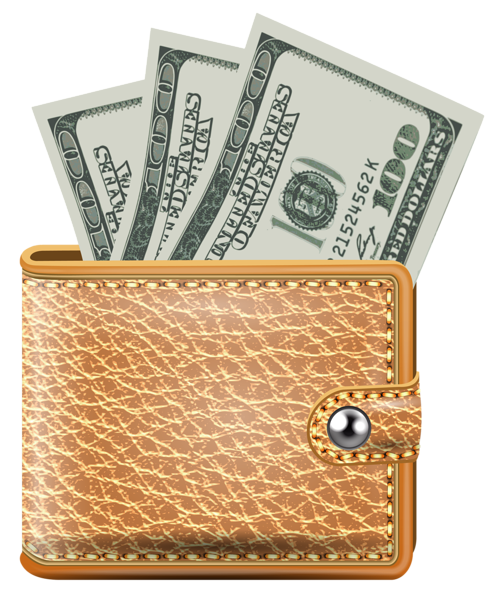 This png image - Transparent Wallet with Banknotes PNG Picture, is available for free download