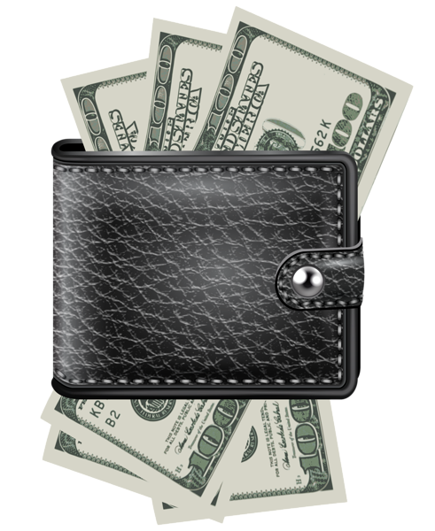 This png image - Wallet with Bills png Clipart, is available for free download