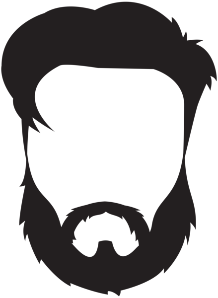 This png image - Man Hair Beard Mustache PNG Clip Art Image, is available for free download