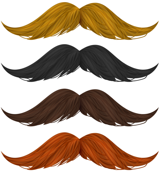 This png image - Mustache Set PNG Clip Art Image, is available for free download
