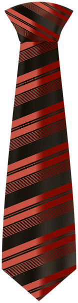 This png image - Red Tie with Stripes PNG Clipart, is available for free download