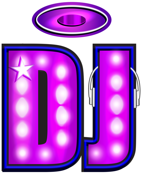 This png image - DJ Neon PNG Clip Art Image, is available for free download