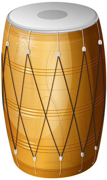 This png image - Dholak India Drum Free PNG Clip Art Image, is available for free download