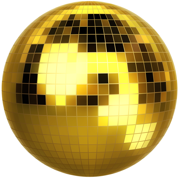 This png image - Gold Disco Ball Clip Art PNG Image, is available for free download