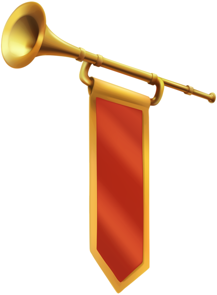This png image - Gold Fanfare PNG Clip Art Image, is available for free download