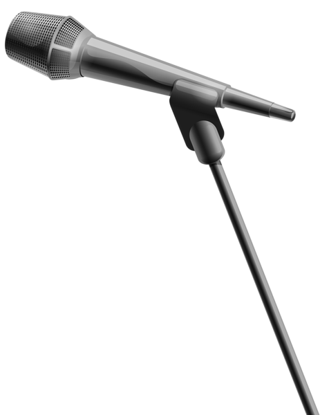 This png image - Grey Microphone Transparent PNG Clip Art, is available for free download
