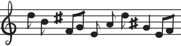 This png image - Music Notes Black PNG Clipart, is available for free download