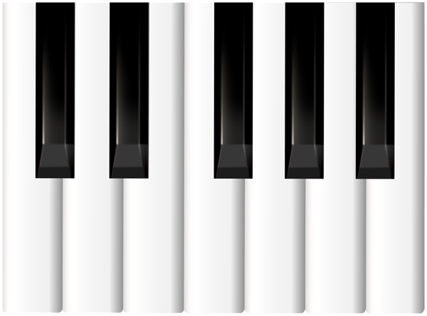 This png image - Piano Keys Decorative PNG Clipart, is available for free download