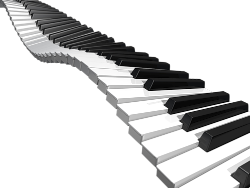 This png image - Piano Keys Transparent Clipart, is available for free download