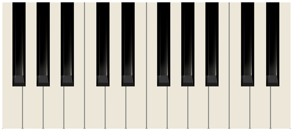 This png image - Piano Keys Transparent Image, is available for free download