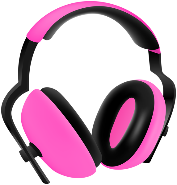 This png image - Pink Headset PNG Clipart, is available for free download
